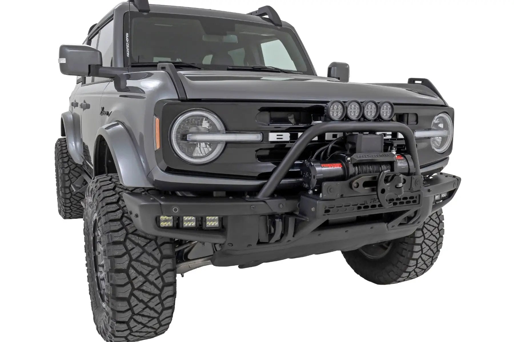 Safari Bar | OE Modular Steel | Ford Bronco 4WD (2021-2026) by Rough Country