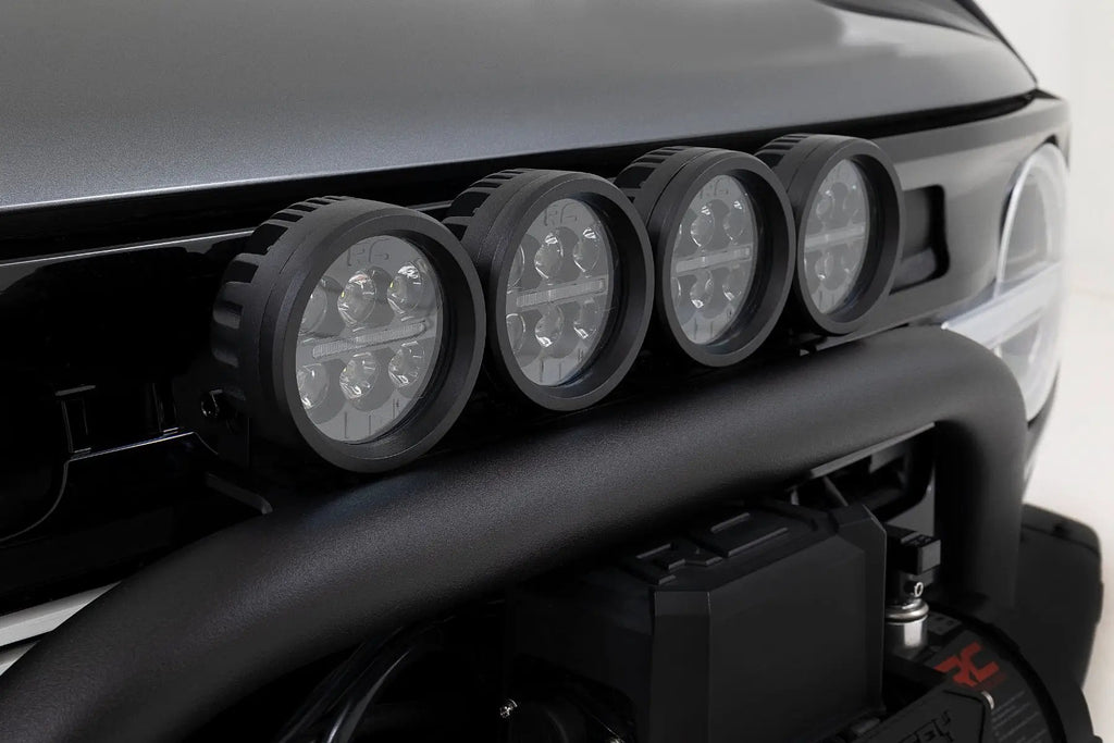Safari Bar | 3" OSRAM (Pair) | Wide | OE Modular Steel | Ford Bronco (21-26) by Rough Country