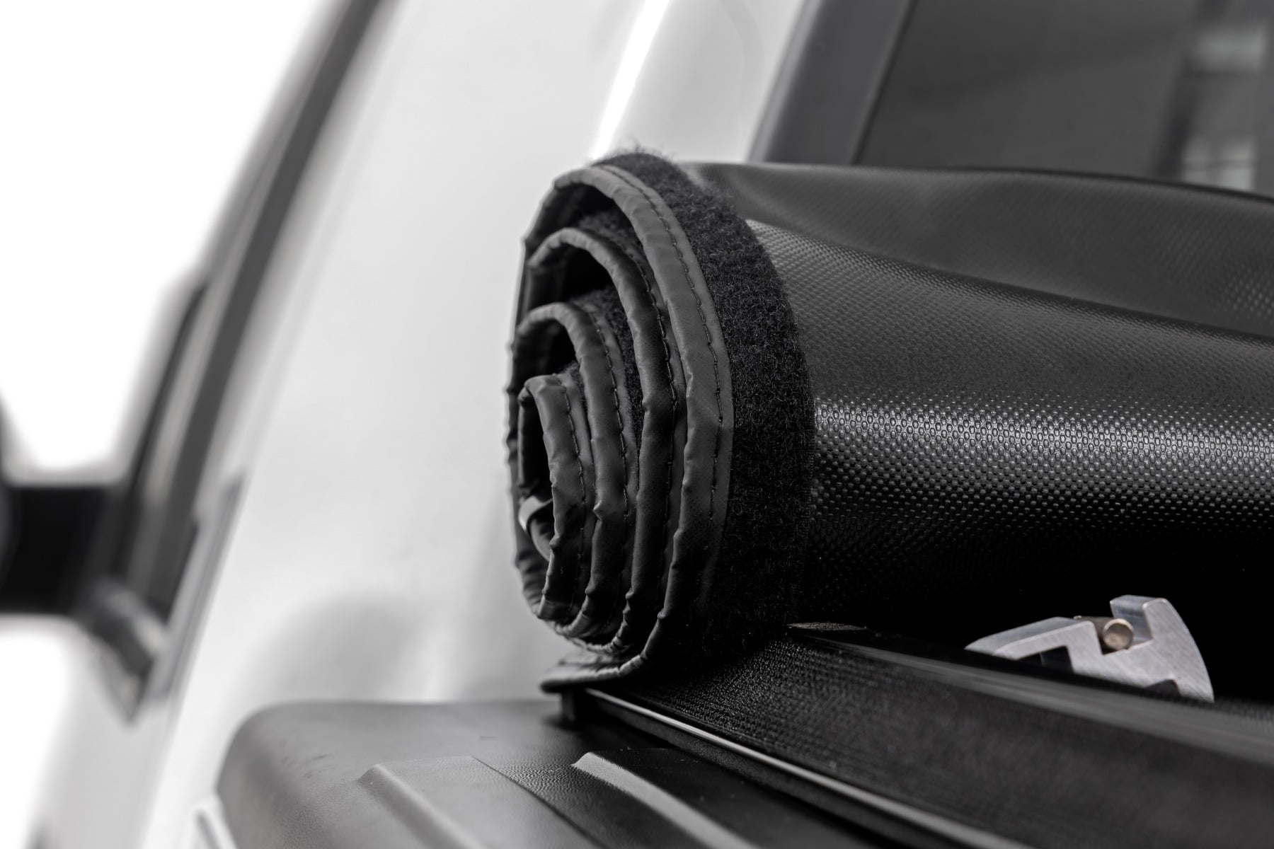 Soft Roll Up Bed Cover | 5'7" Bed | Ford F-150 2WD/4WD (2004-2014) by Rough Country