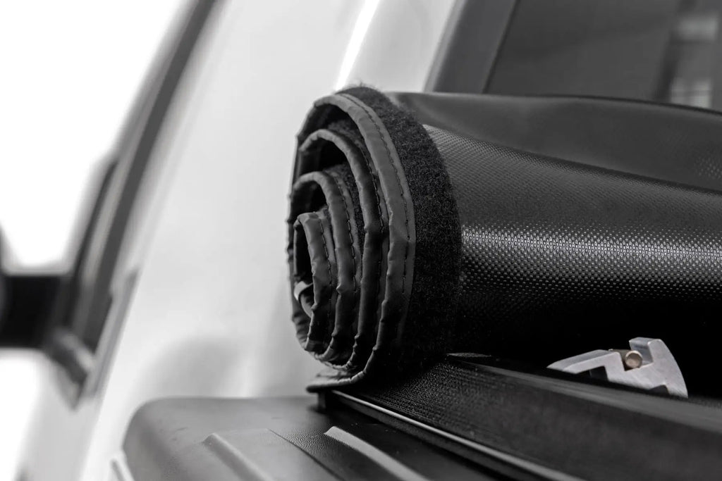 Soft Roll Up Bed Cover | 5'7" Bed | Ford F-150 2WD/4WD (2004-2014) by Rough Country