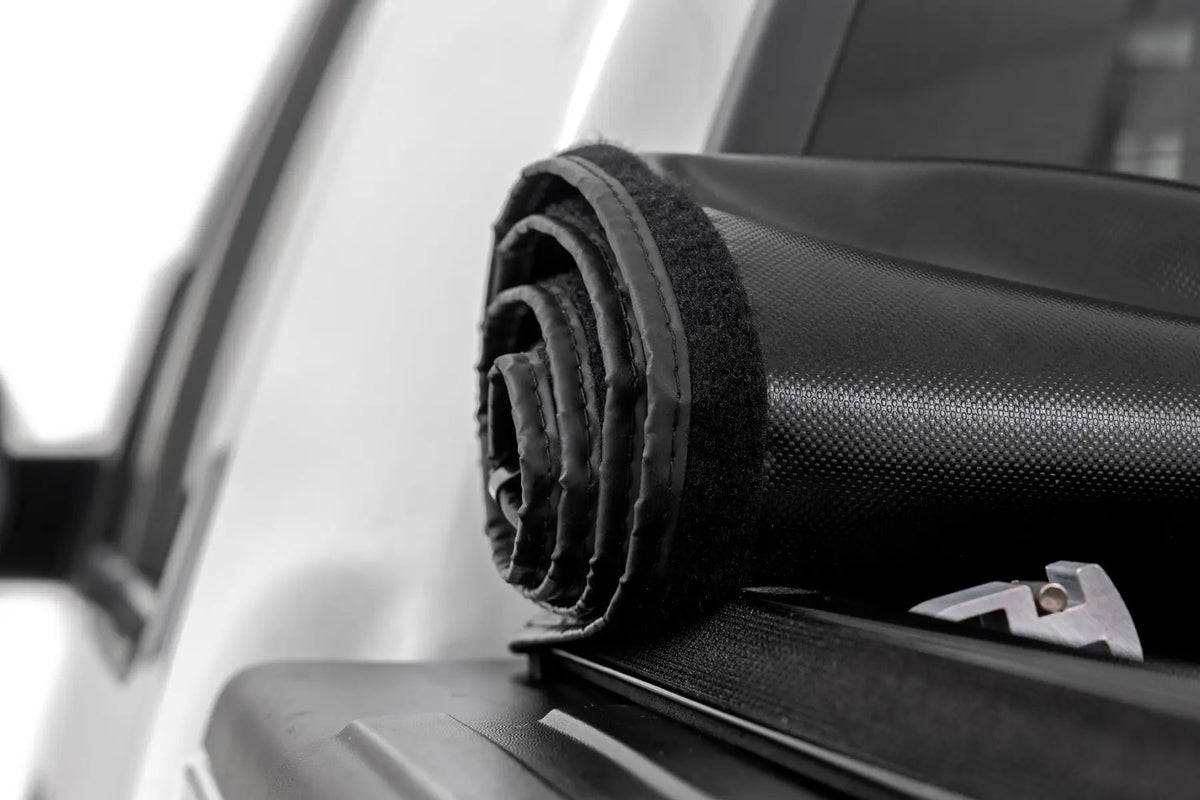 Soft Roll Up Bed Cover | 5'7" Bed | Ford F-150 2WD/4WD (2004-2014) by Rough Country