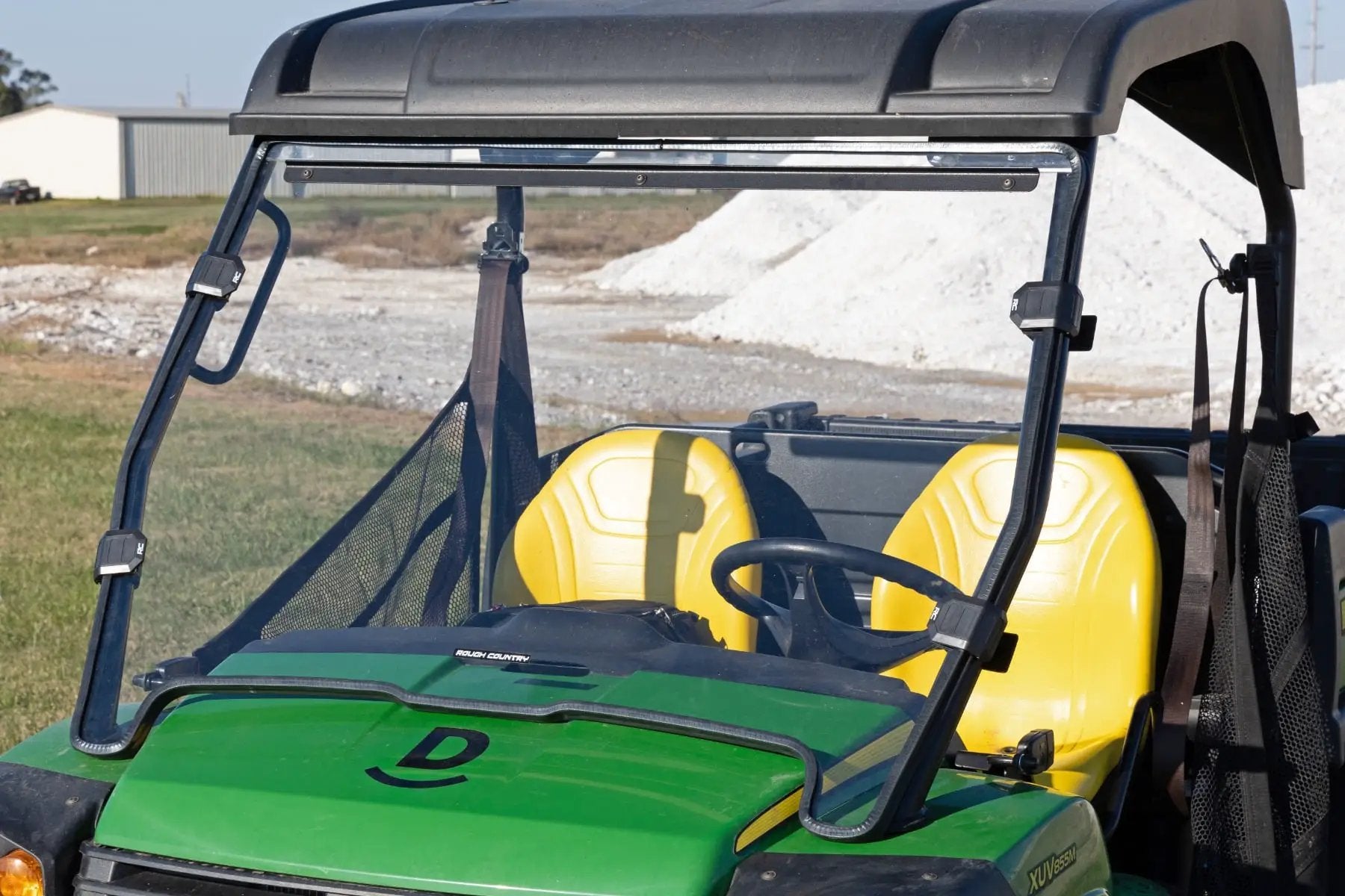 Full Windshield | Scratch Resistant | John Deere Gator XUV 825 by Rough Country
