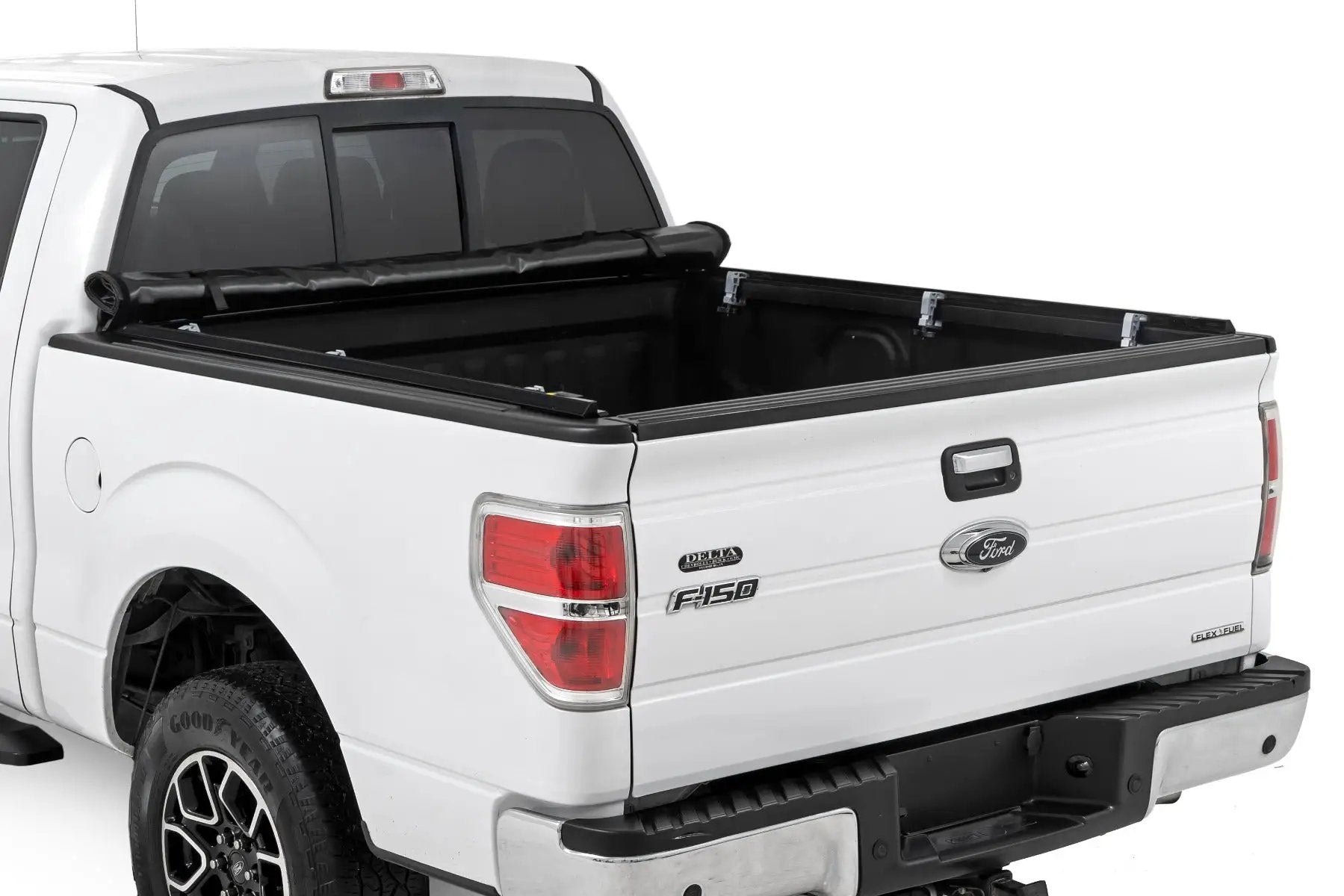 Soft Roll Up Bed Cover | 5'7" Bed | Ford F-150 2WD/4WD (2004-2014) by Rough Country