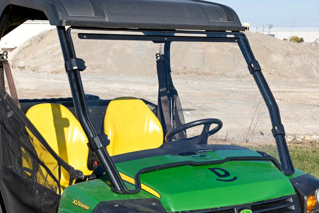 Full Windshield | Scratch Resistant | John Deere Gator XUV 825 by Rough Country