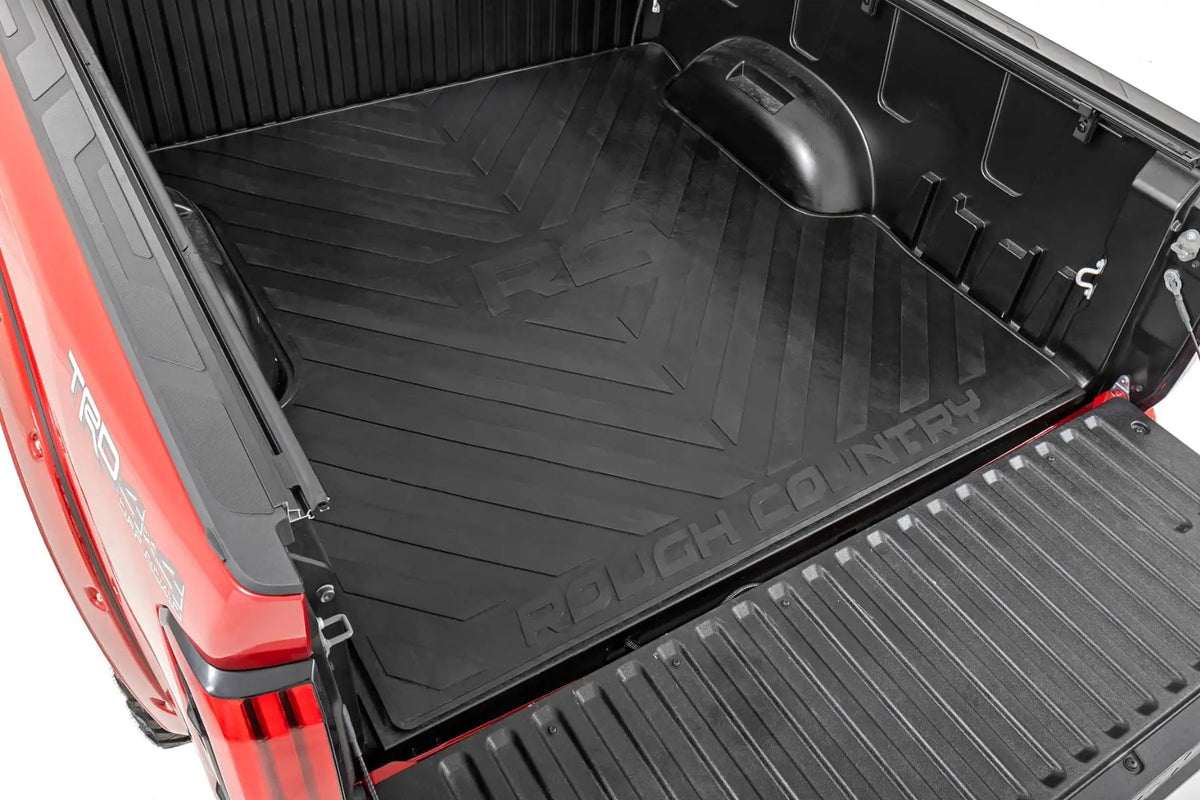 Bed Mat | 5'7" Bed | RC Logo | Toyota Tundra 2WD/4WD (2022-2026) by Rough Country