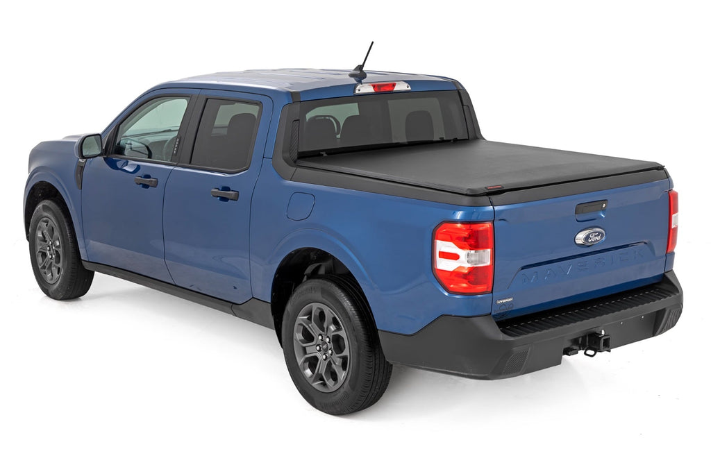 Soft Roll Up Bed Cover | 4'6" Bed | Ford Maverick 2WD/4WD (2022-2026) by Rough Country