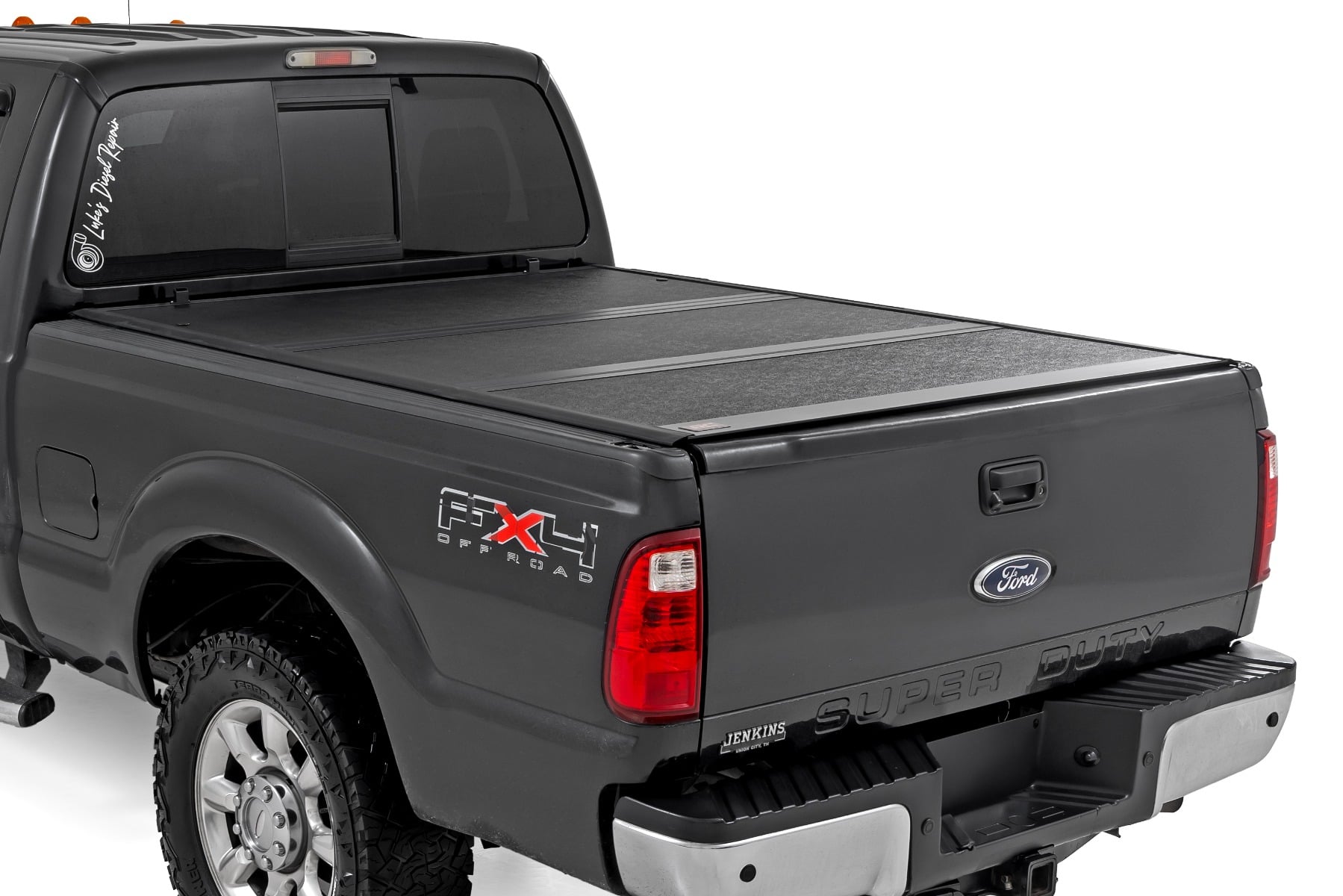 Hard Low Profile Bed Cover | 6'10" Bed | Ford F-250/F-350 Super Duty (99-16) by Rough Country
