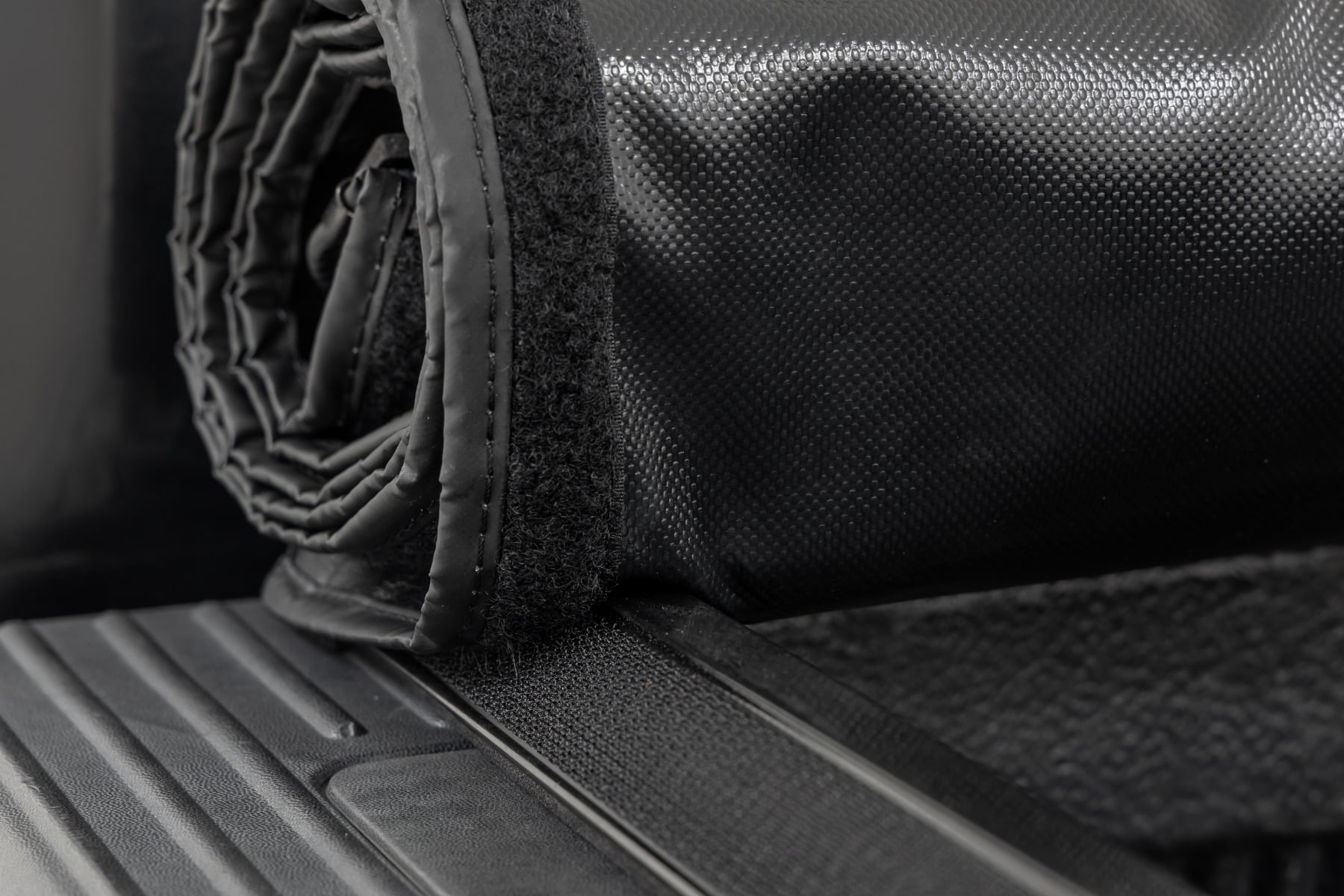 Soft Roll Up Bed Cover | 6'10" Bed | Ford F-250/F-350 Super Duty (99-16) by Rough Country