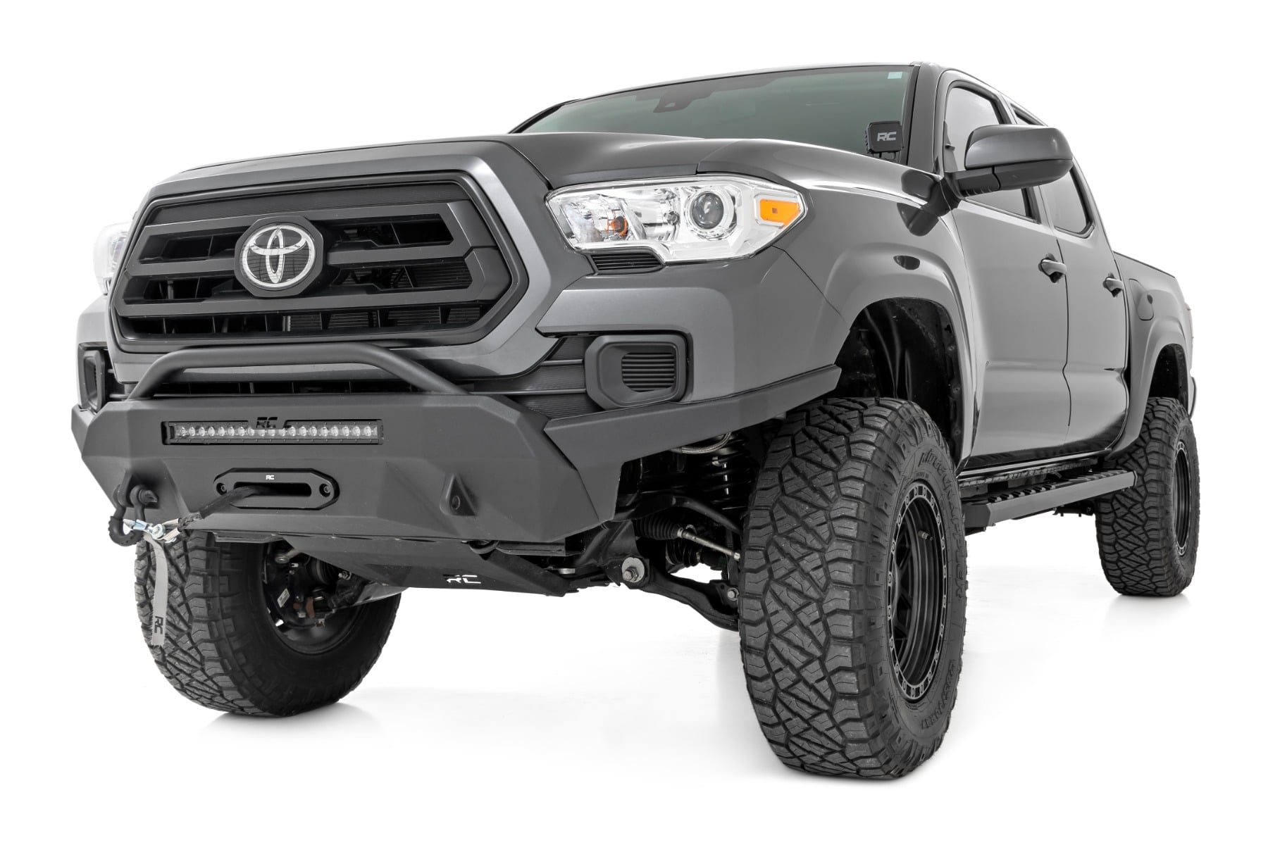 BA2 Running Boards | Side Step Bars | Double Cab | Toyota Tacoma (05-23) by Rough Country