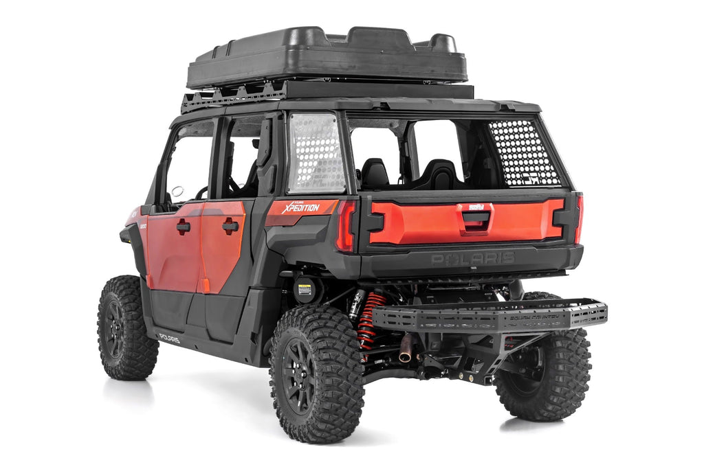Bed Side Rear Windows | Scratch Resistant | Polaris XPEDITION ADV 5 by Rough Country
