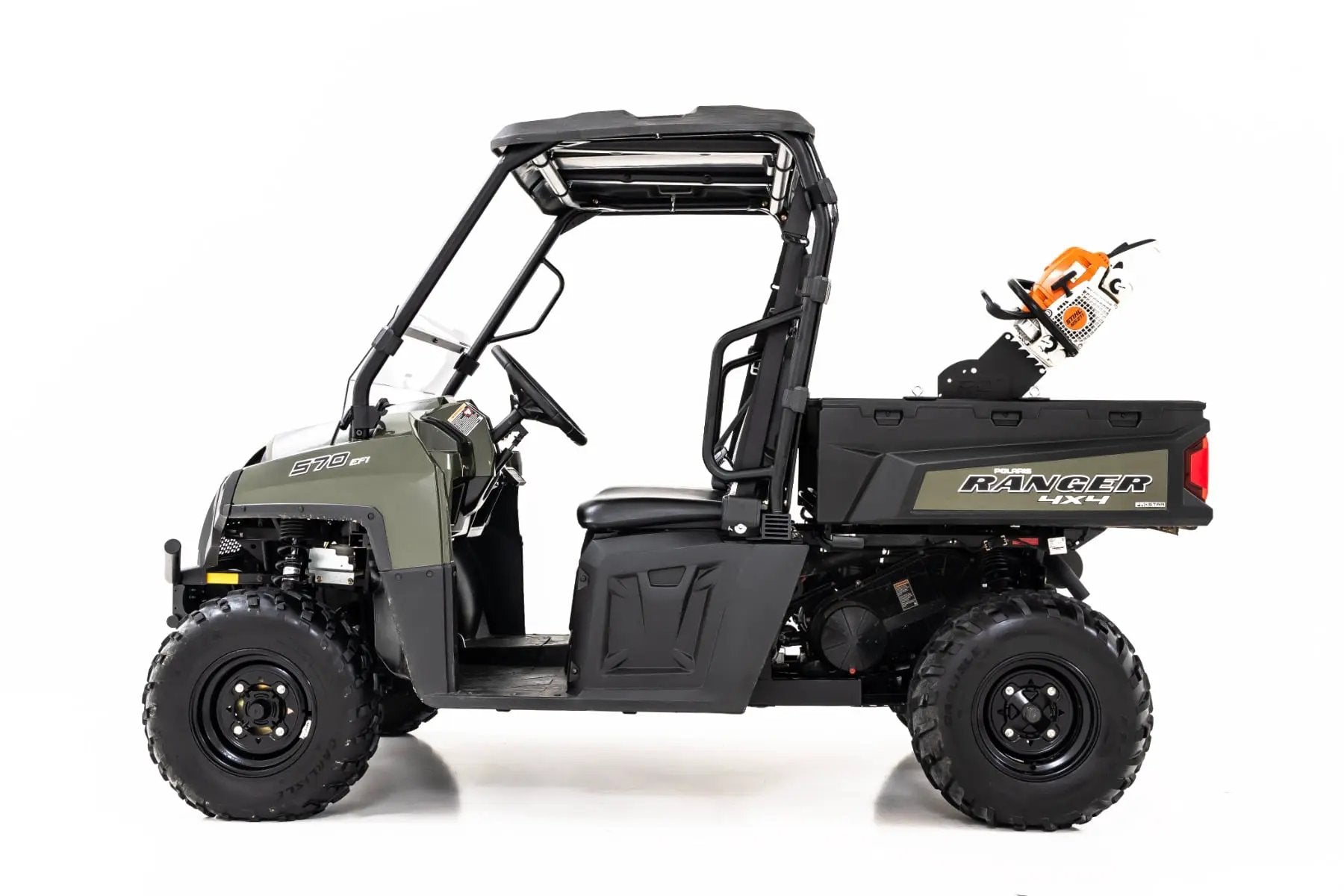 Chainsaw Carrier | Bed Side Mount | Multiple Makes & Models (Polaris/Can-Am) by Rough Country