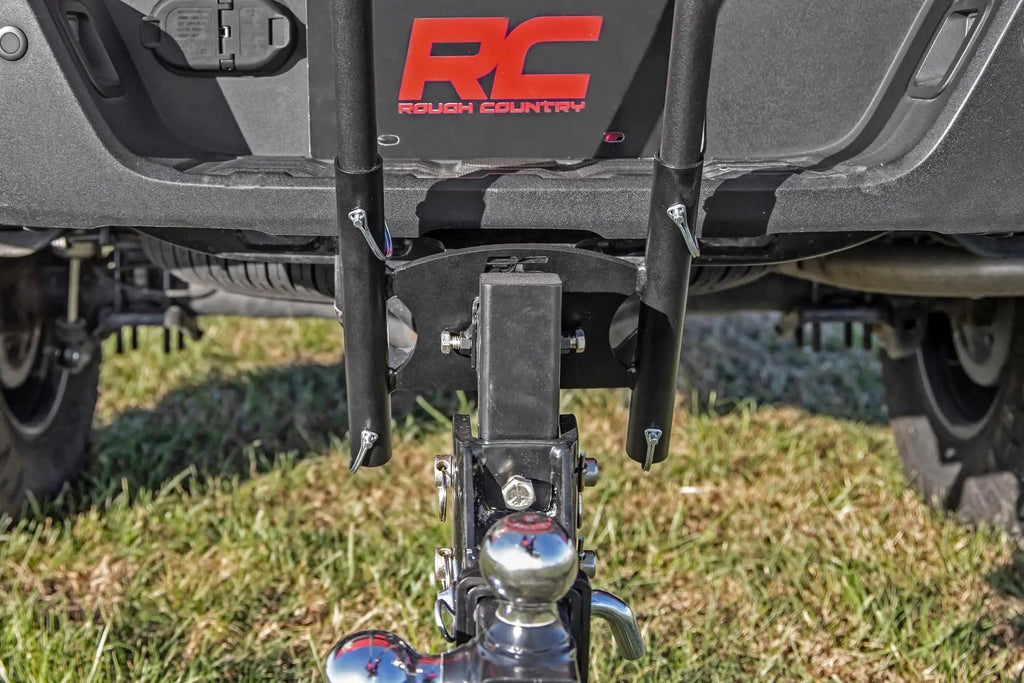 Flag Pole Holder | Dual | 2 Inch Hitch by Rough Country