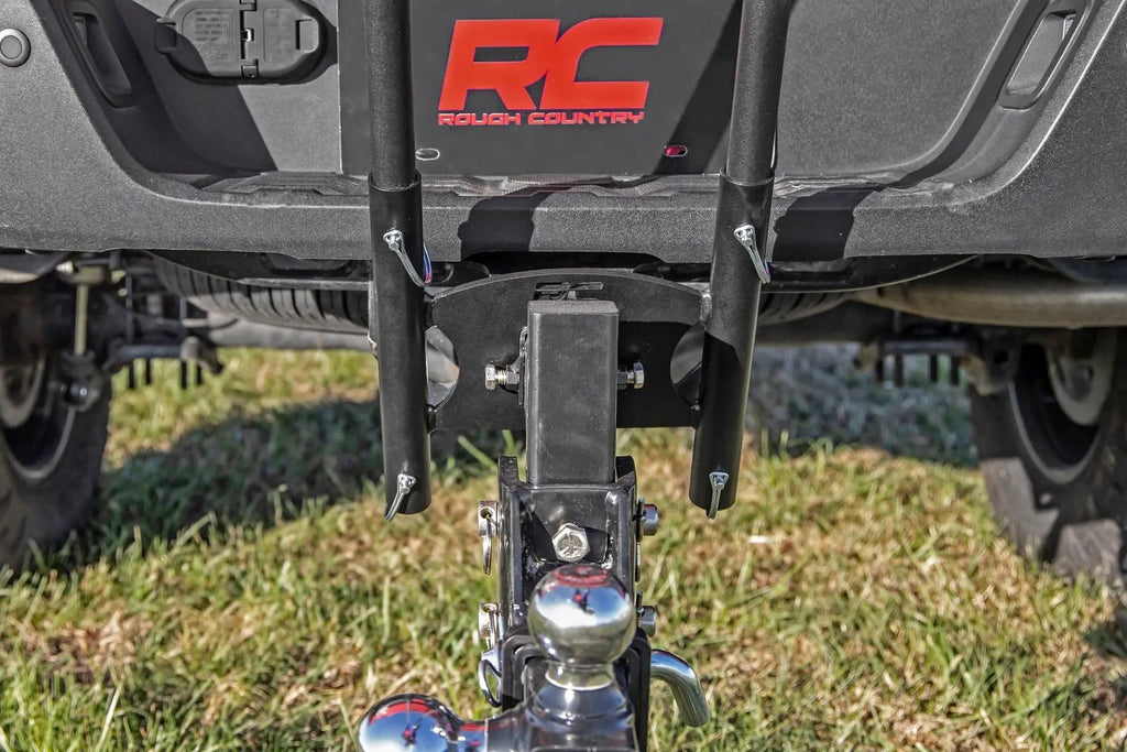 Flag Pole Holder | Dual | 2 Inch Hitch by Rough Country