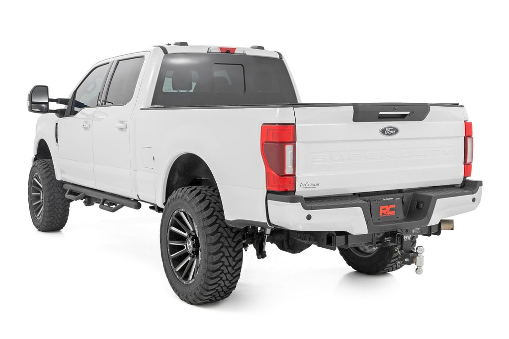 Nerf Steps | Cab Length | Crew | Ford F-150/Lightning/F-250/F-350/Raptor (15-26) by Rough Country
