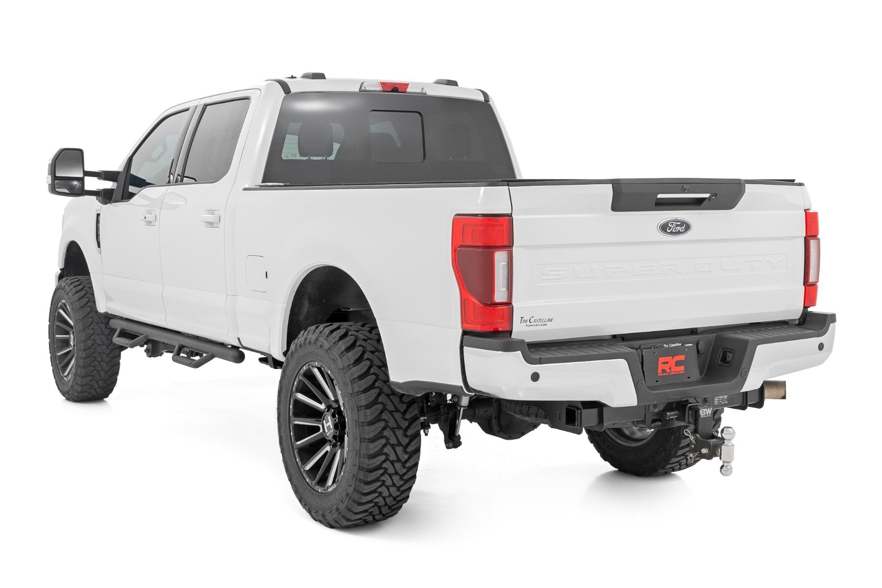 Nerf Steps | Cab Length | Crew | Ford F-150/Lightning/F-250/F-350/Raptor (15-26) by Rough Country