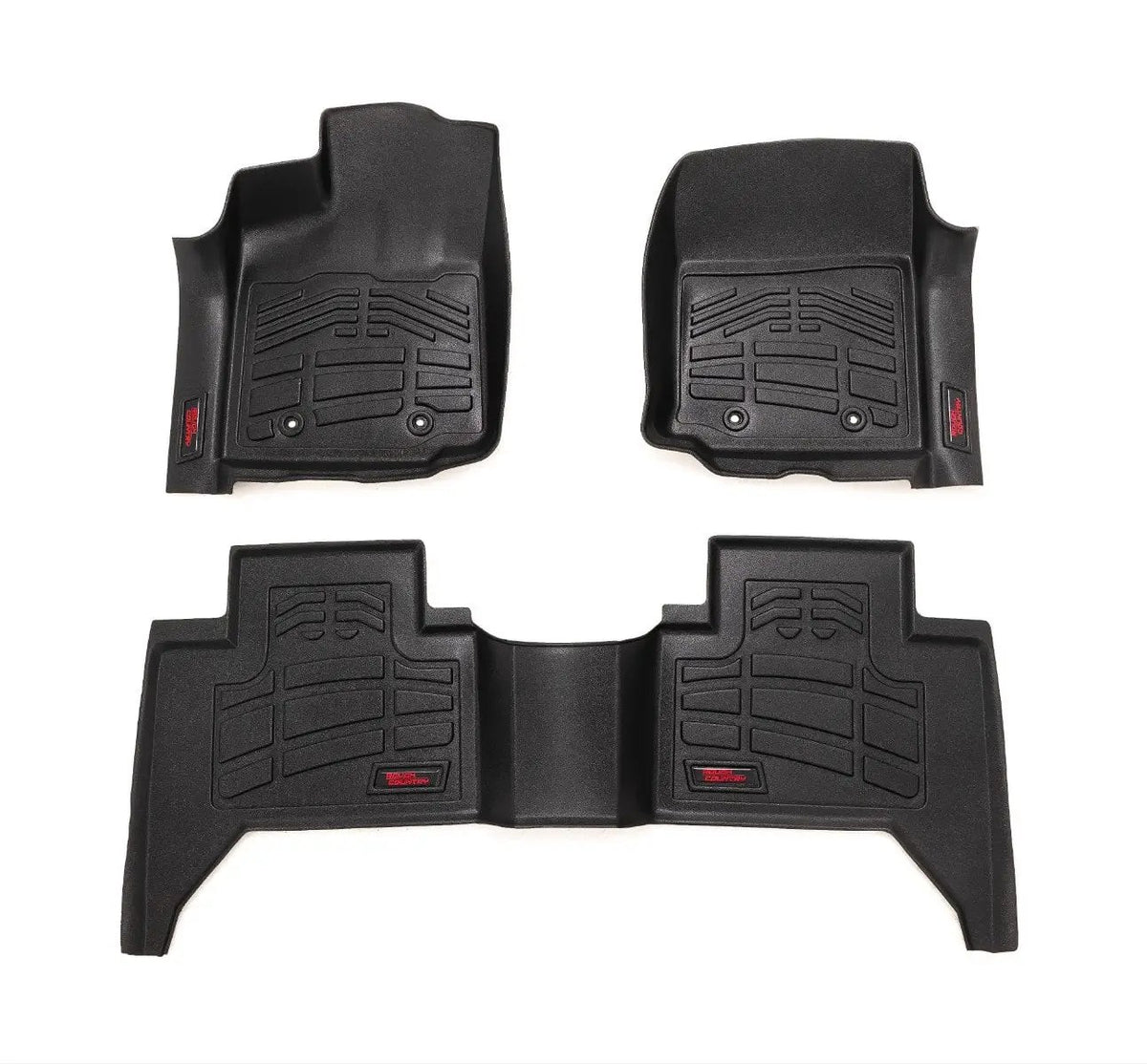 Sure-Fit Floor Mats | FR & RR | Toyota Tacoma 2WD/4WD (2016-2023) by Rough Country
