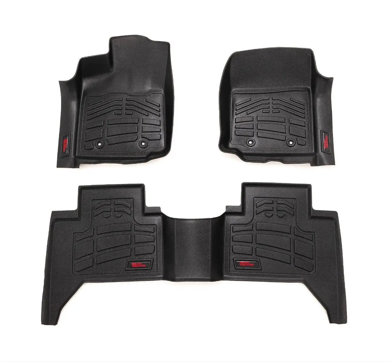 Sure-Fit Floor Mats | FR & RR | Toyota Tacoma 2WD/4WD (2016-2023) by Rough Country