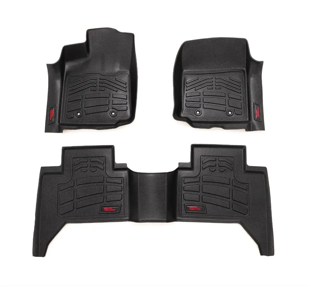 Sure-Fit Floor Mats | FR & RR | Toyota Tacoma 2WD/4WD (2016-2023) by Rough Country