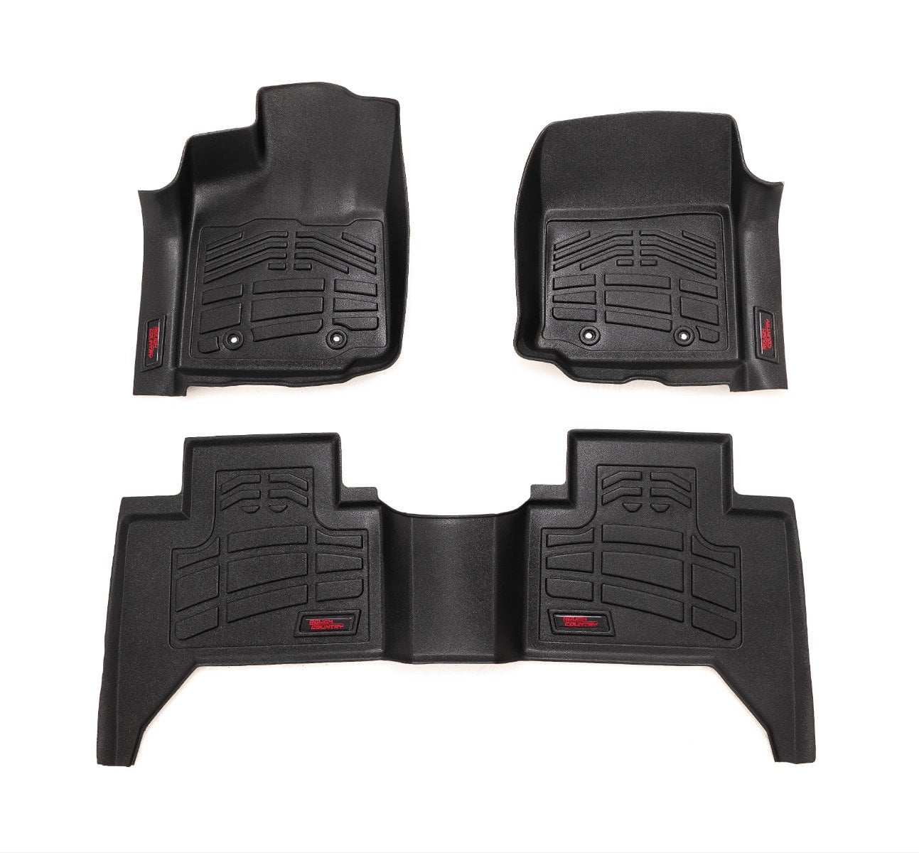 Sure-Fit Floor Mats | FR & RR | Toyota Tacoma 2WD/4WD (2016-2023) by Rough Country