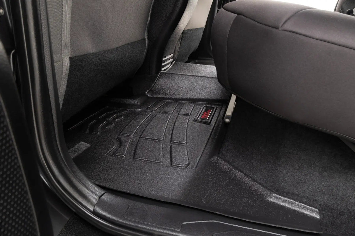 Sure-Fit Floor Mats | FR & RR | Toyota Tacoma 2WD/4WD (2016-2023) by Rough Country