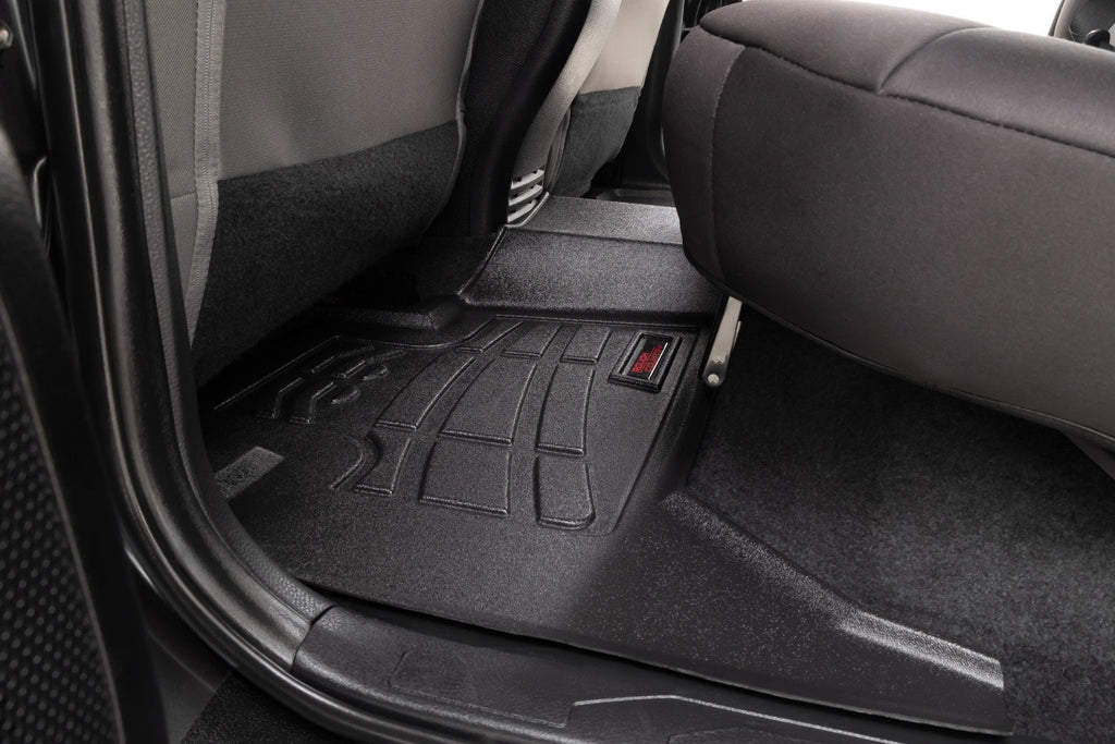 Sure-Fit Floor Mats | FR & RR | Toyota Tacoma 2WD/4WD (2016-2023) by Rough Country