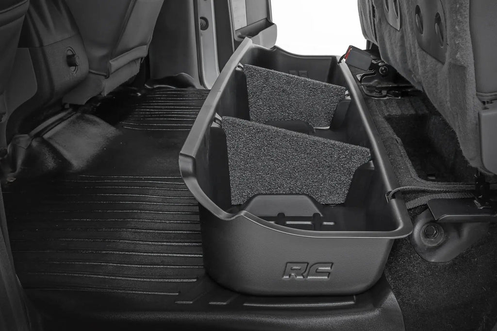 Under Seat Storage | Crew Cab | Ford F-150 2WD/4WD (2009-2014) by Rough Country