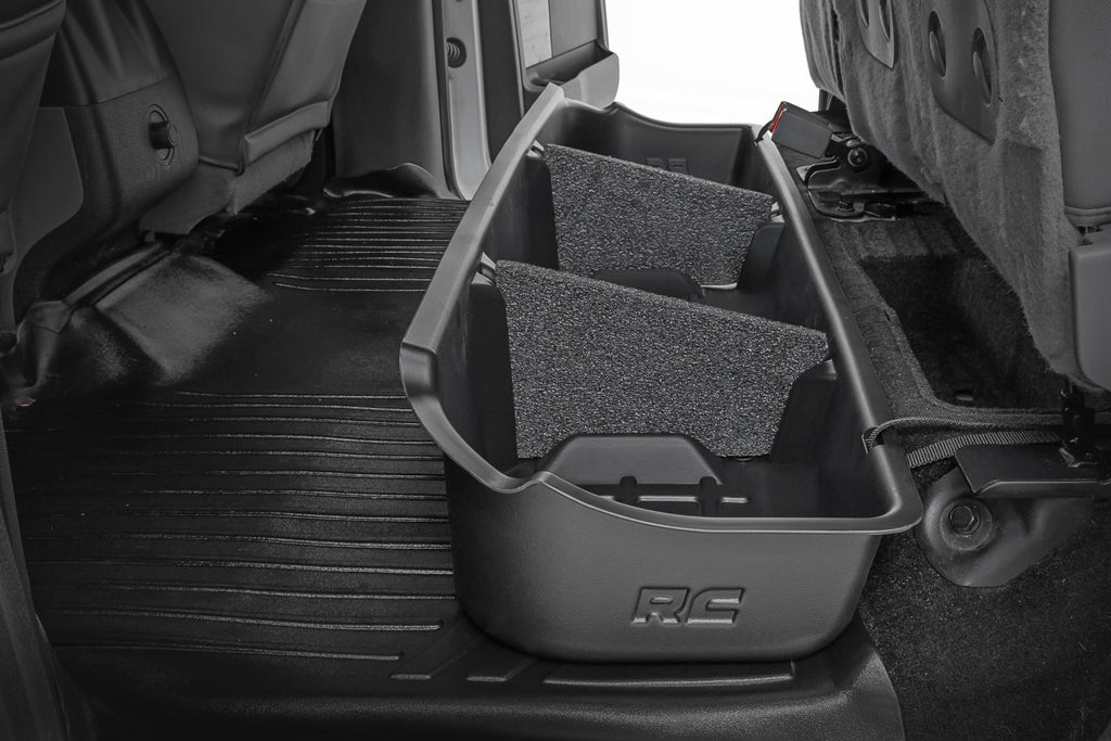 Under Seat Storage | Crew Cab | Ford F-150 2WD/4WD (2009-2014) by Rough Country