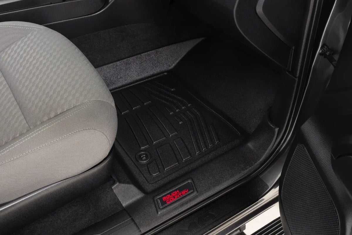 Sure-Fit Floor Mats | FR & RR | Toyota Tacoma 2WD/4WD (2016-2023) by Rough Country