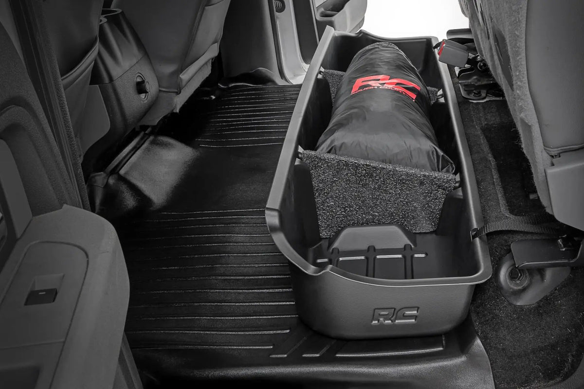Under Seat Storage | Crew Cab | Ford F-150 2WD/4WD (2009-2014) by Rough Country