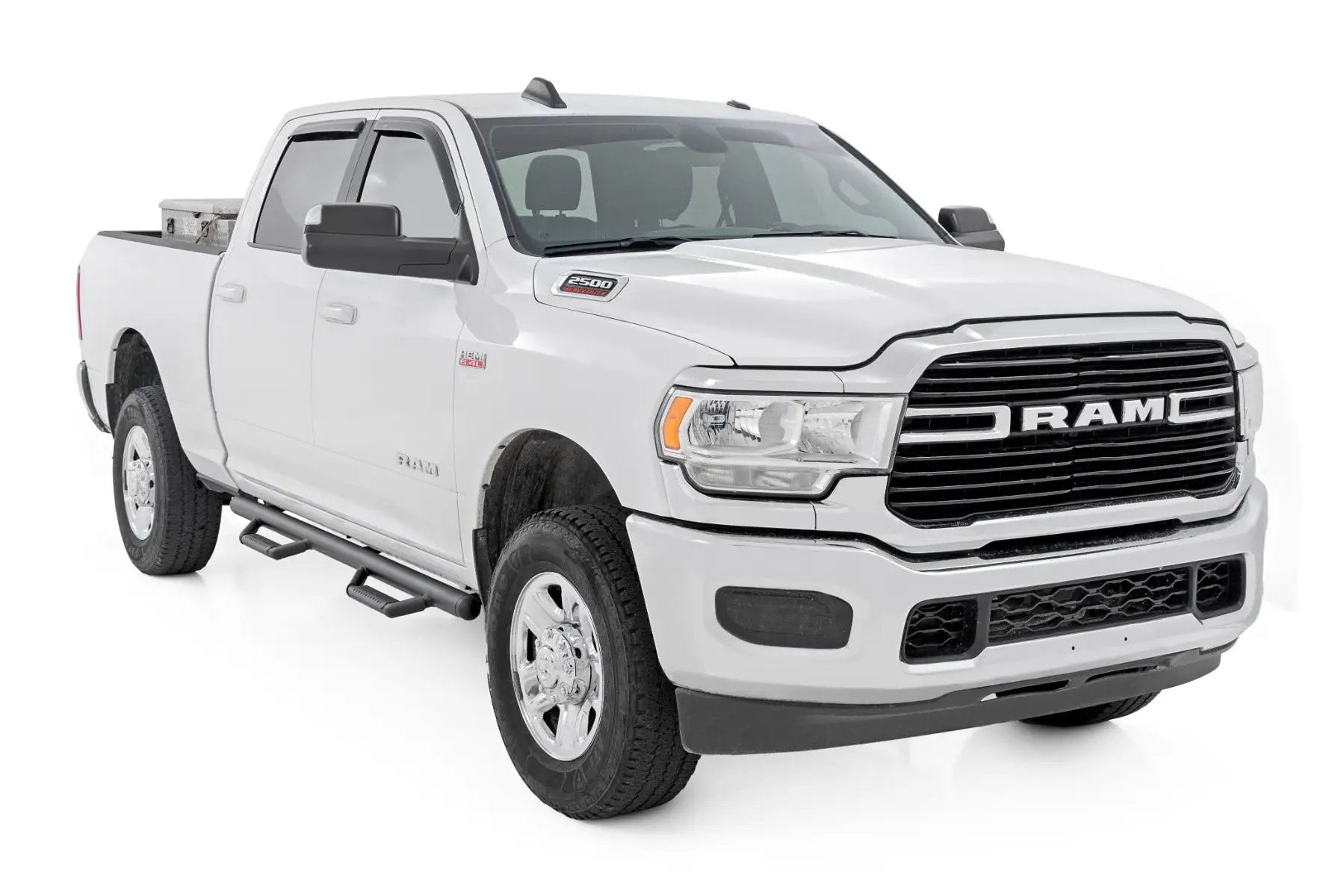Nerf Steps | Cab Length | Crew Cab | SRW | Ram 1500/2500/3500 2WD/4WD by Rough Country