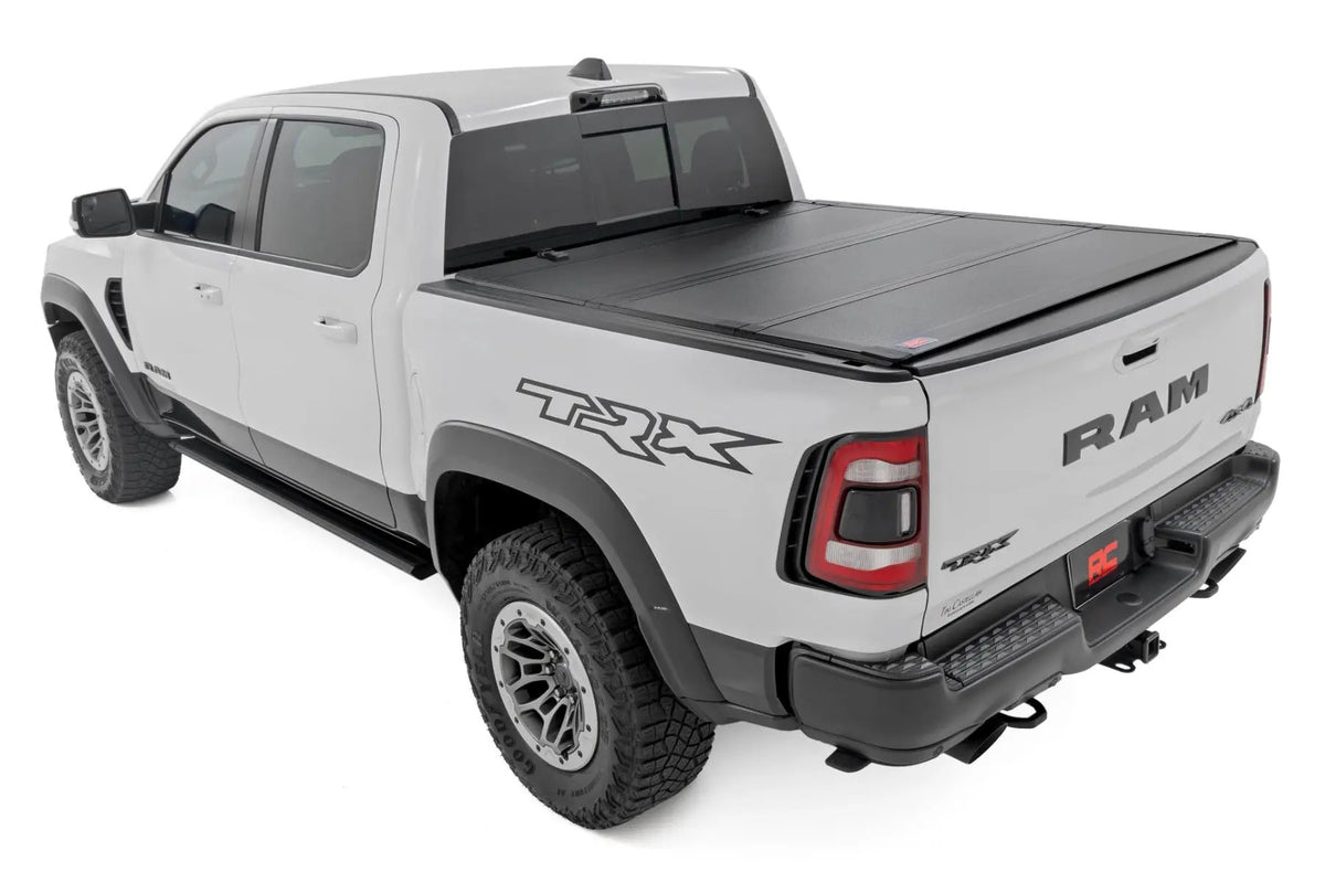 Hard Tri-Fold Flip Up Bed Cover | 6'4" | Ram 1500 (19-26)/1500 TRX (21-24) 