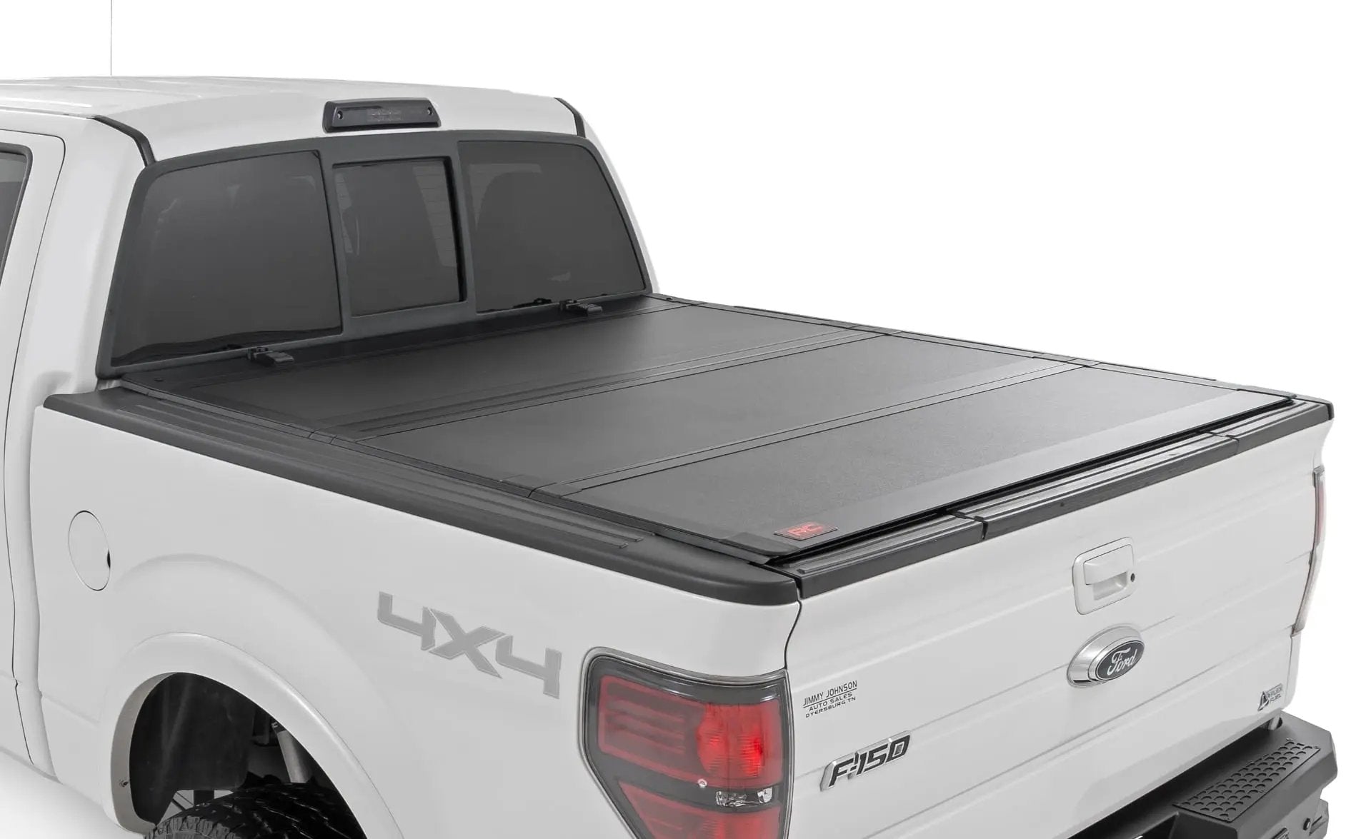 Hard Tri-Fold Flip Up Bed Cover | 6'7" Bed | Ford F-150 2WD/4WD (2004-2014) by Rough Country