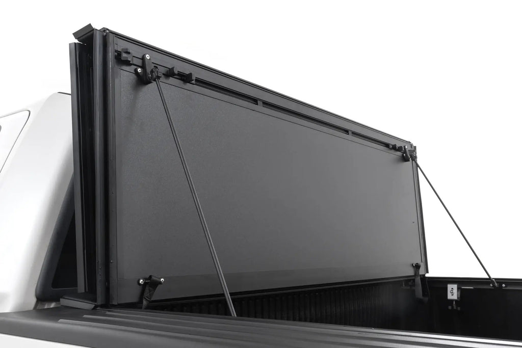 Hard Tri-Fold Flip Up Bed Cover | 5'7" Bed | Ford F-150 2WD/4WD (2004-2014) by Rough Country