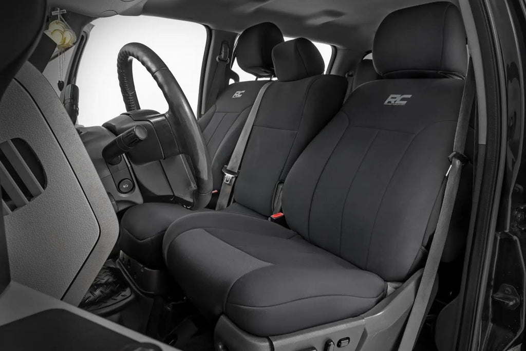 Seat Covers | Front and Rear | Ford F-250/F-350 Super Duty 2WD/4WD (11-16) by Rough Country