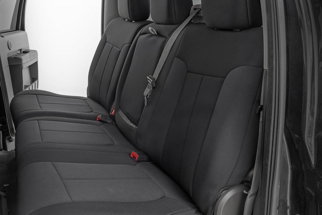 Seat Covers | Front and Rear | Ford F-250/F-350 Super Duty 2WD/4WD (11-16) by Rough Country