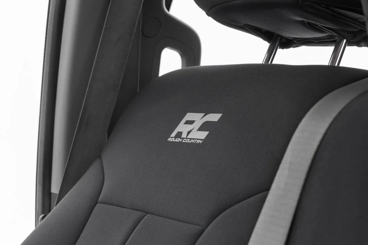 Seat Covers | Front and Rear | Ford F-250/F-350 Super Duty 2WD/4WD (11-16) by Rough Country
