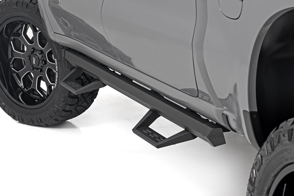 SRL2 Adj Aluminum Step | Crew Cab | Chevy/GMC 1500/2500HD (19-26) by Rough Country