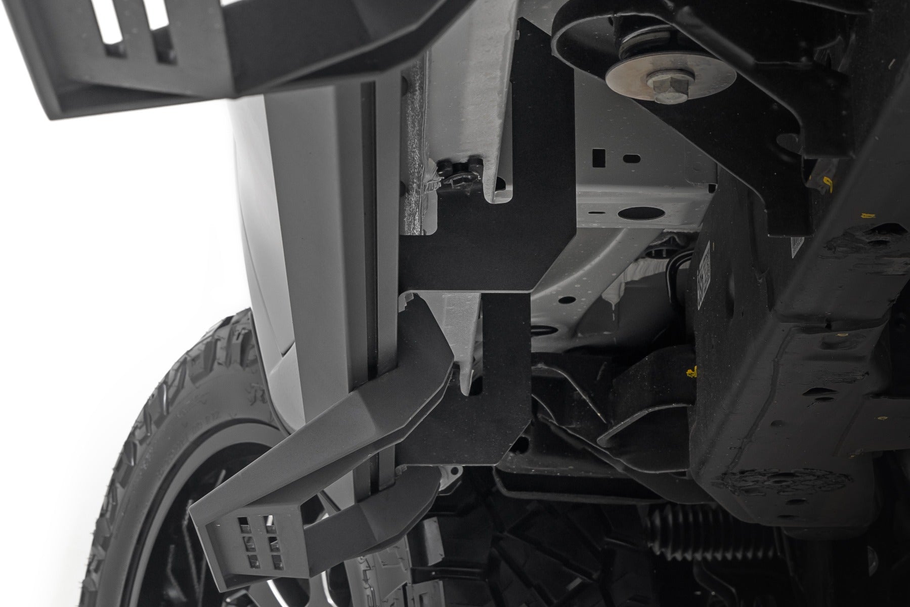 SRL2 Adj Aluminum Step | Crew Cab | Chevy/GMC 1500/2500HD (19-26) by Rough Country