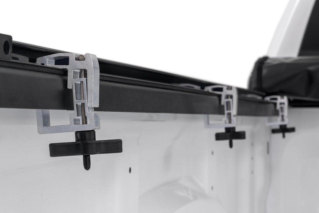Soft Roll Up Bed Cover | 6'4" Bed | Ram 1500 (19-26)/1500 TRX (21-24) by Rough Country