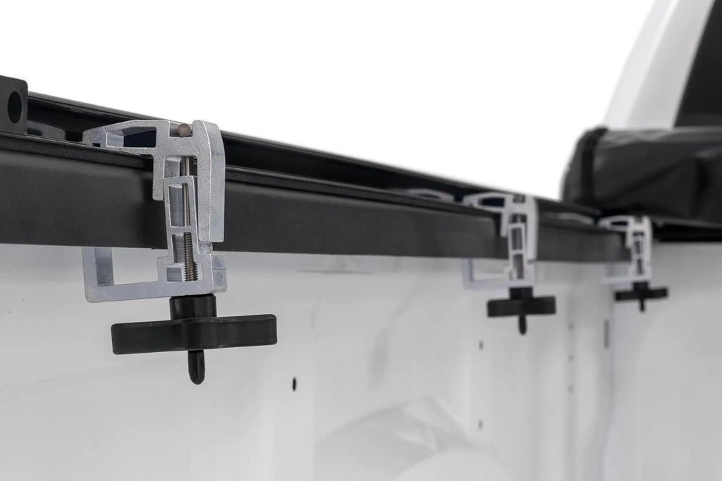 Soft Roll Up Bed Cover | 6'4" Bed | Ram 1500 (19-26)/1500 TRX (21-24) by Rough Country