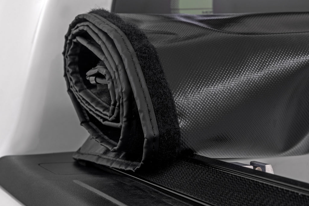 Soft Roll Up Bed Cover | 6'4" Bed | Ram 1500 (19-26)/1500 TRX (21-24) by Rough Country