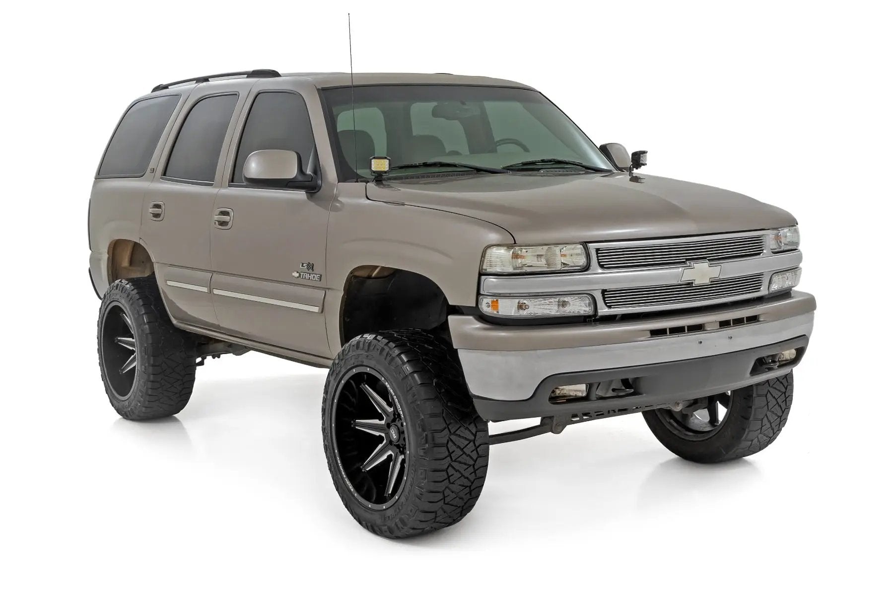 LED Light Kit | Ditch Mount | 2" Black Pair | Spot | Chevy Silverado 1500 (99-06)/Tahoe (00-06) 