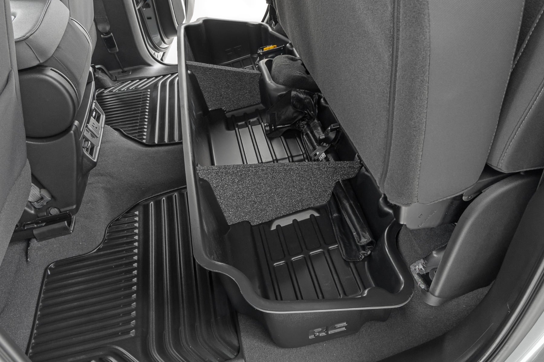 Under Seat Storage | Double Cab | Chevy/GMC 1500/2500HD/3500HD (19-26) by Rough Country