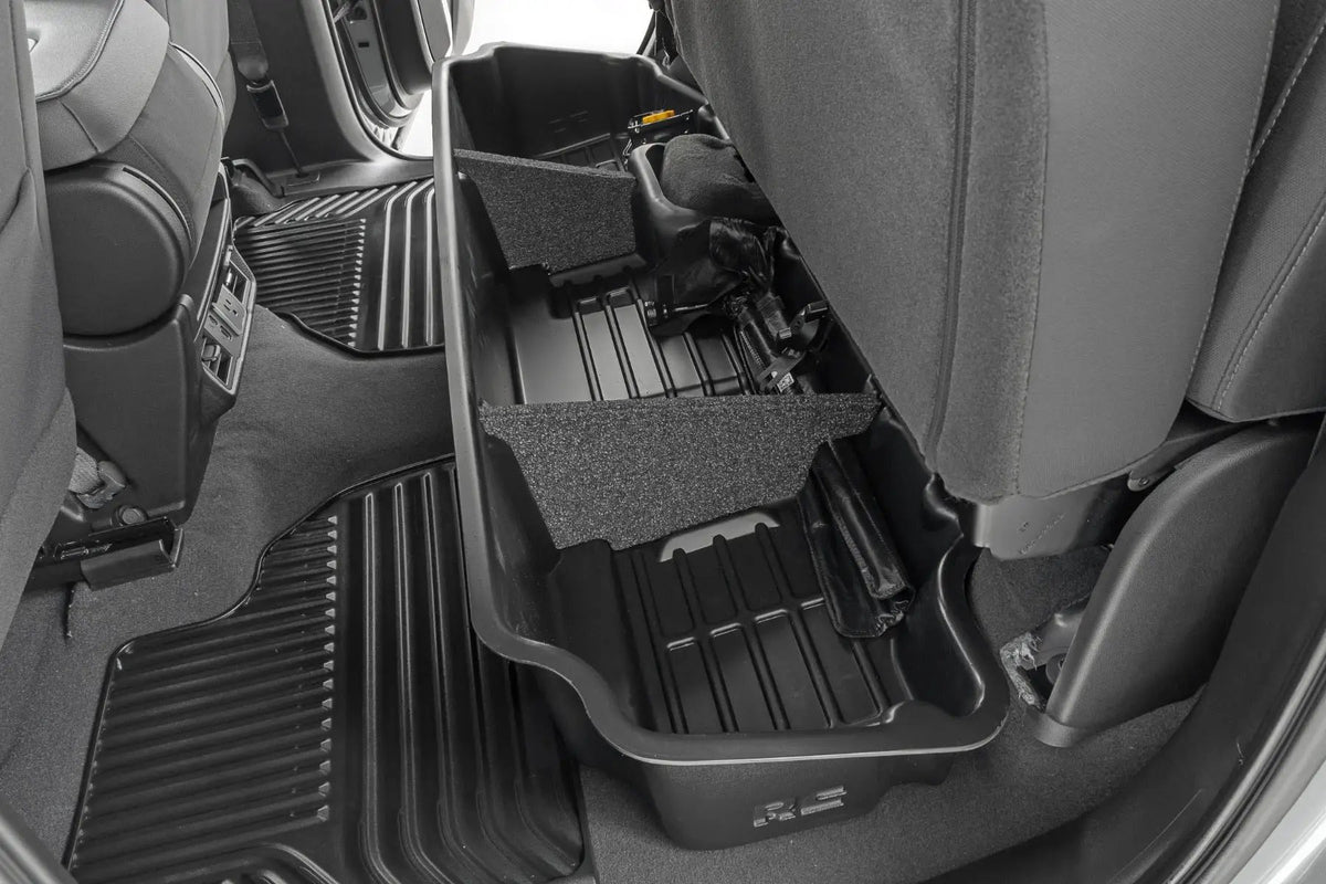 Under Seat Storage | Double Cab | Chevy/GMC 1500/2500HD/3500HD (19-26)
