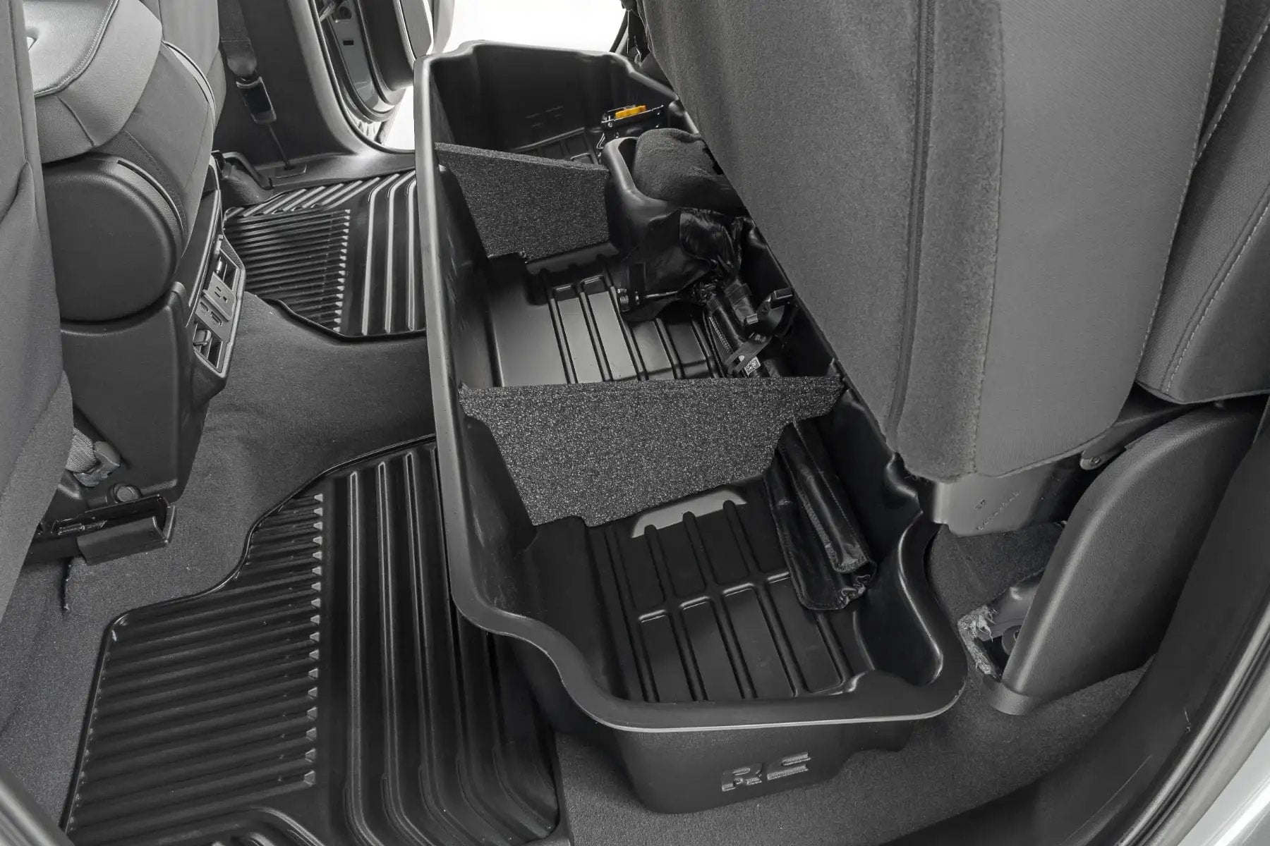 Under Seat Storage | Double Cab | Chevy/GMC 1500/2500HD/3500HD (19-26) by Rough Country