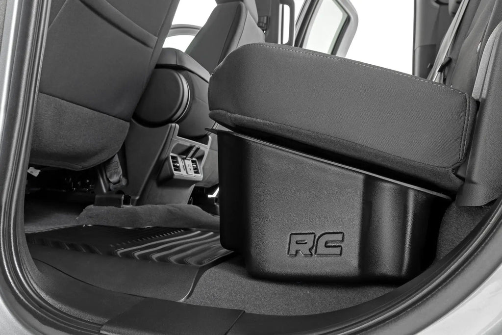 Under Seat Storage | Double Cab | Chevy/GMC 1500/2500HD/3500HD (19-26) by Rough Country