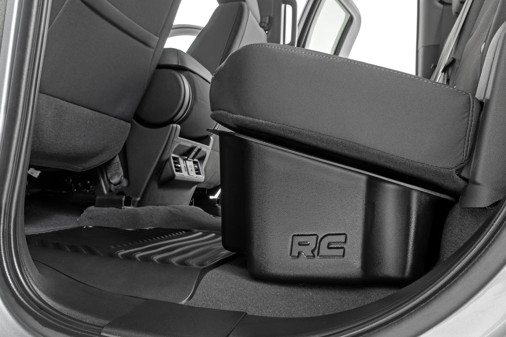 Under Seat Storage | Double Cab | Chevy/GMC 1500/2500HD/3500HD (19-26) by Rough Country