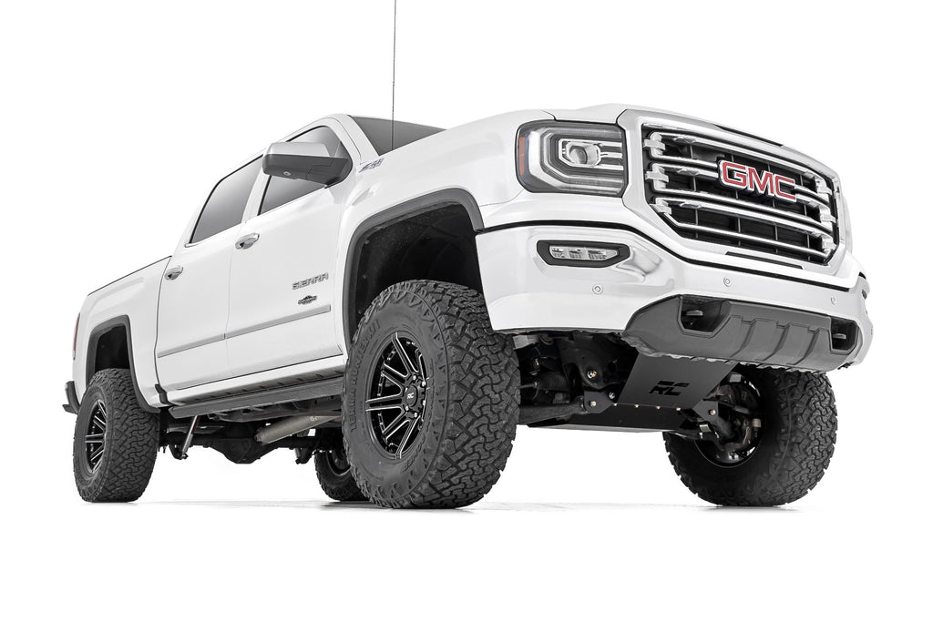 7 Inch Stamped Steel LCA Lift Kit | Forged UCA | Bracket | Vertex/V2 Shks | Chevy/GMC 1500 (16-18) by Rough Country