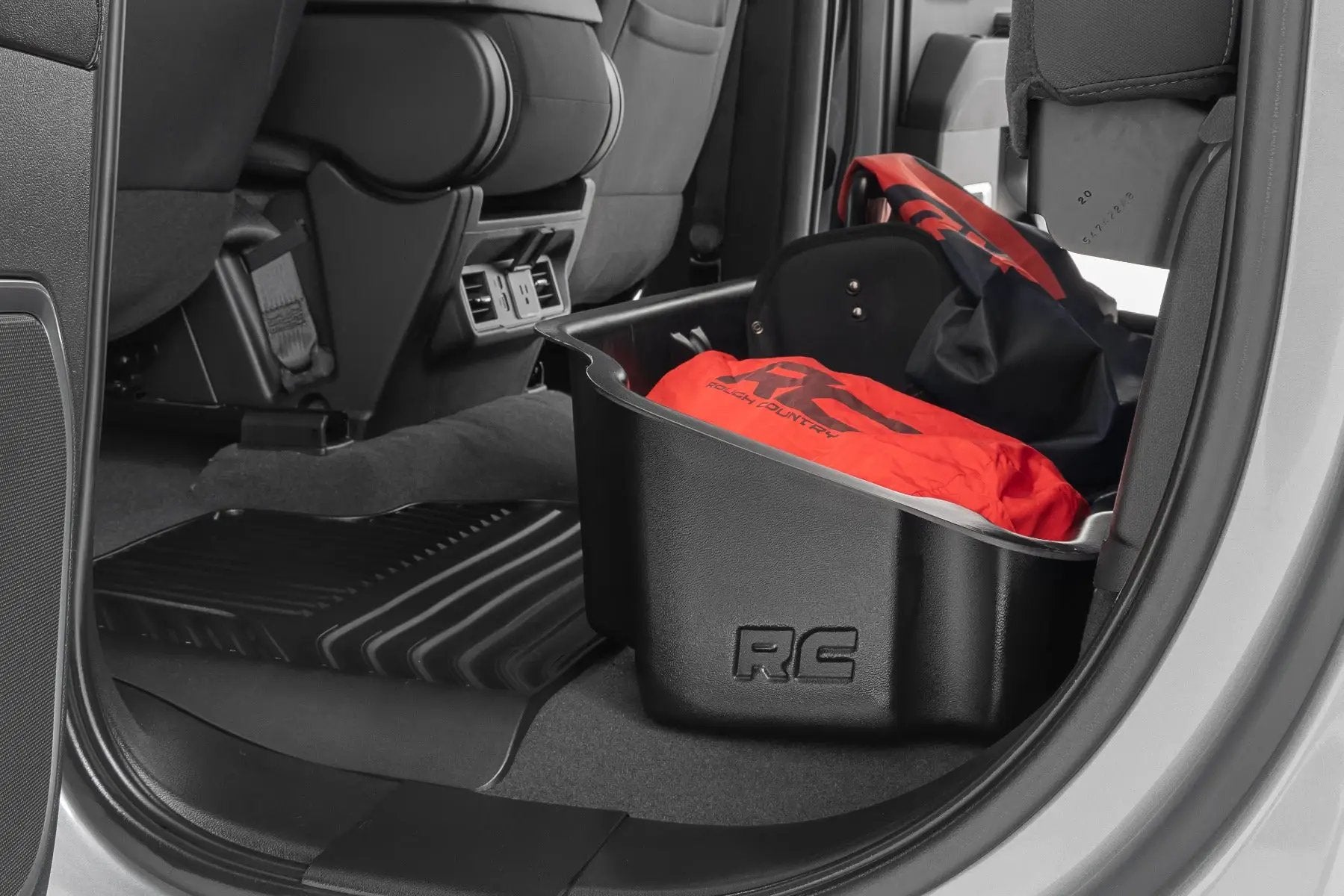 Under Seat Storage | Double Cab | Chevy/GMC 1500/2500HD/3500HD (19-26) by Rough Country
