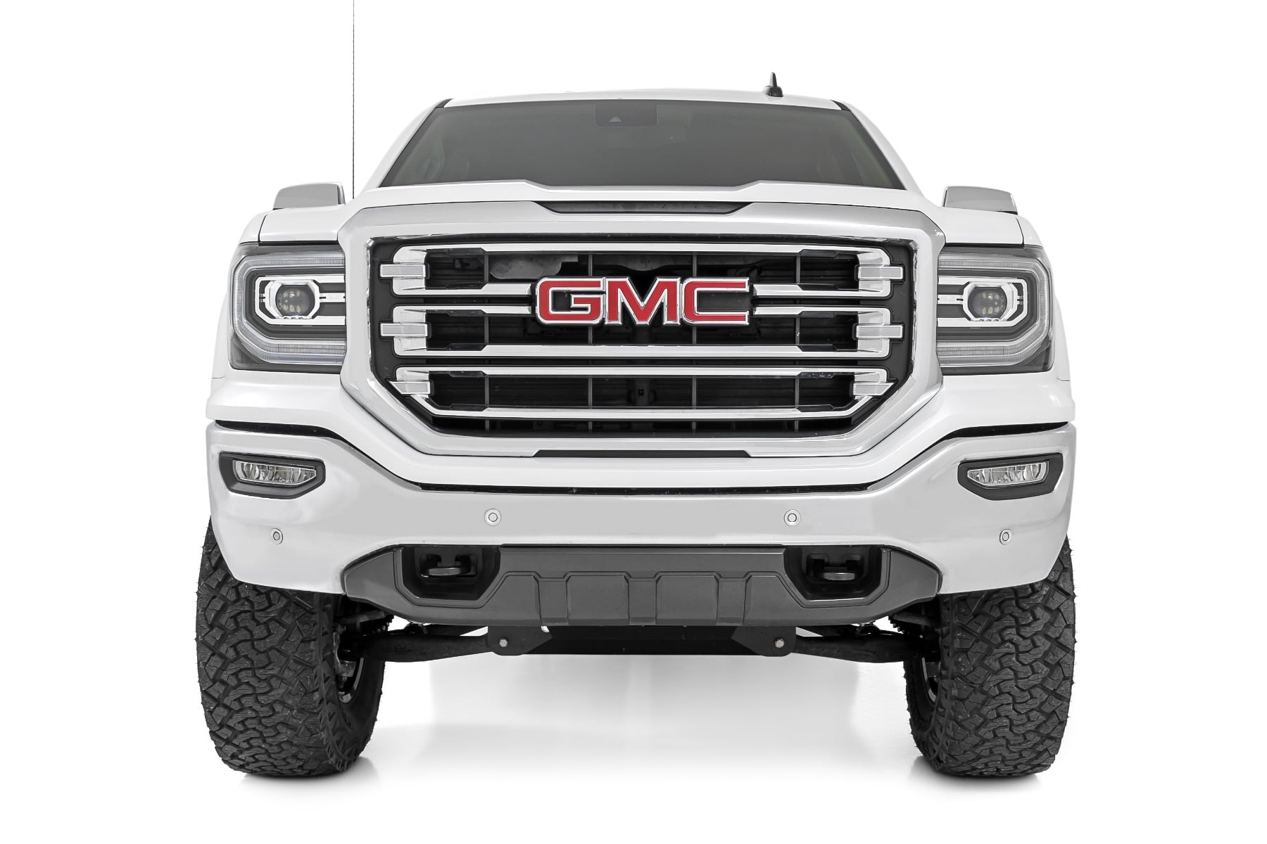 7 Inch Stamped Steel LCA Lift Kit | Forged UCA | Bracket | Vertex/V2 Shks | Chevy/GMC 1500 (16-18) by Rough Country